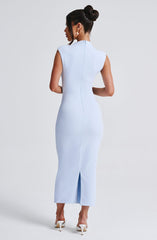 Moira Midi Dress - Blue