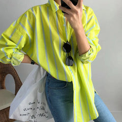 New Striped Long Sleeve Shirts