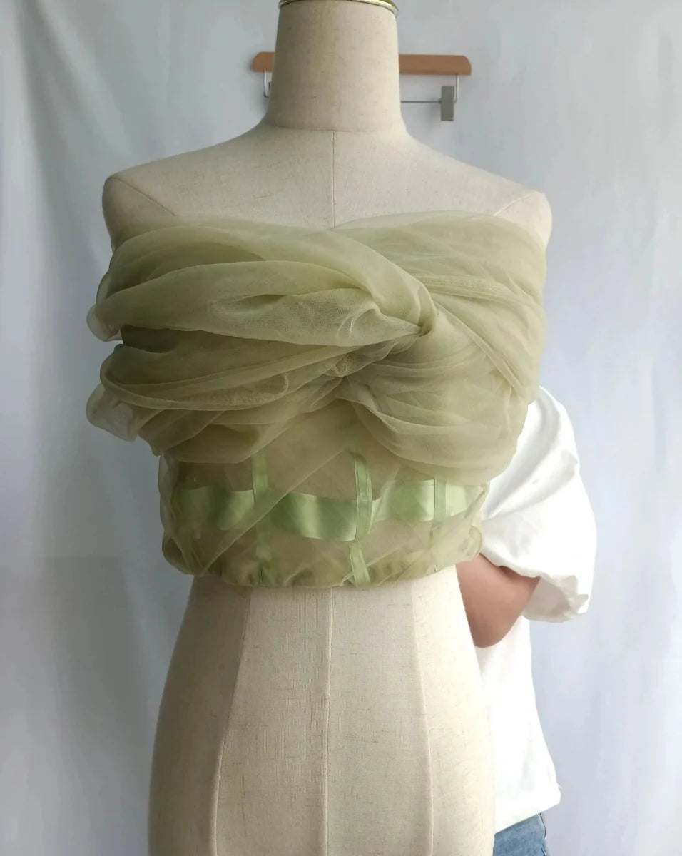 Off the Shoulder Corset Sexy Top Cami