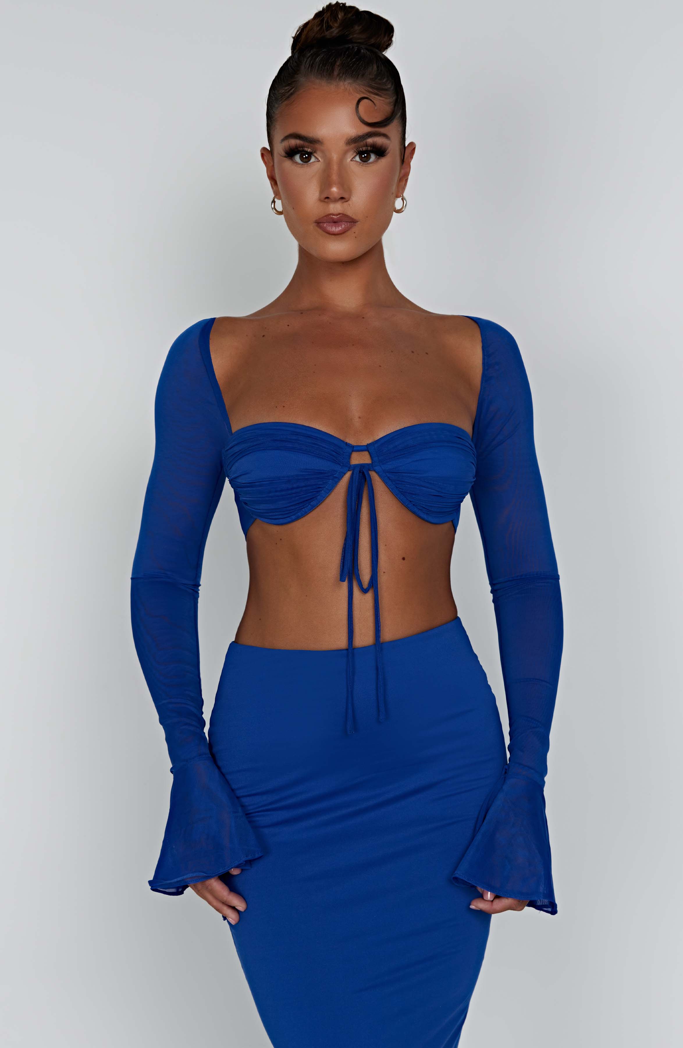 Priscilla Top - Blue