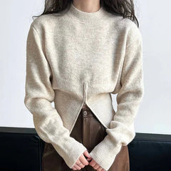 Pullover Sweater Knitted Top