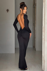 Rameesha Maxi Dress - Black