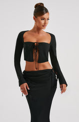 Reo Top - Schwarz