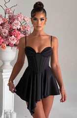 Saffron Playsuit - Black