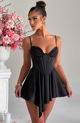 Saffron Playsuit - Black