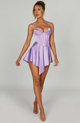 Saffron Playsuit - Purple