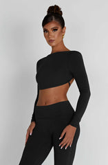 Sahra Top - Schwarz