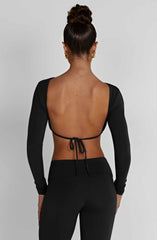Sahra Top - Schwarz