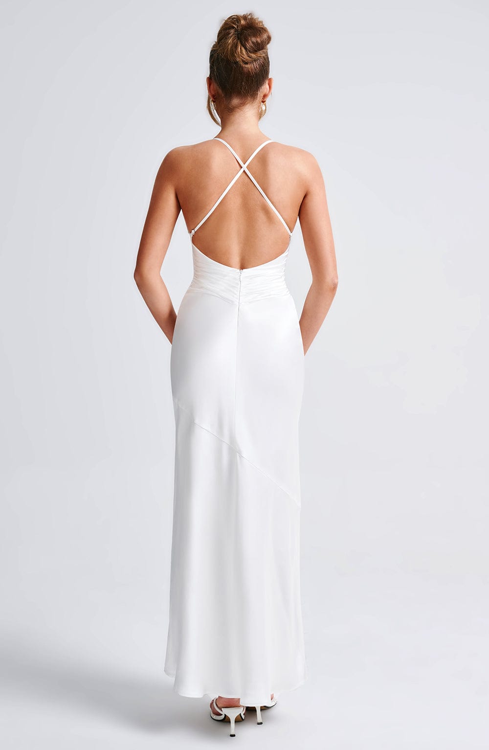 Sarita Maxikleid - Elfenbein