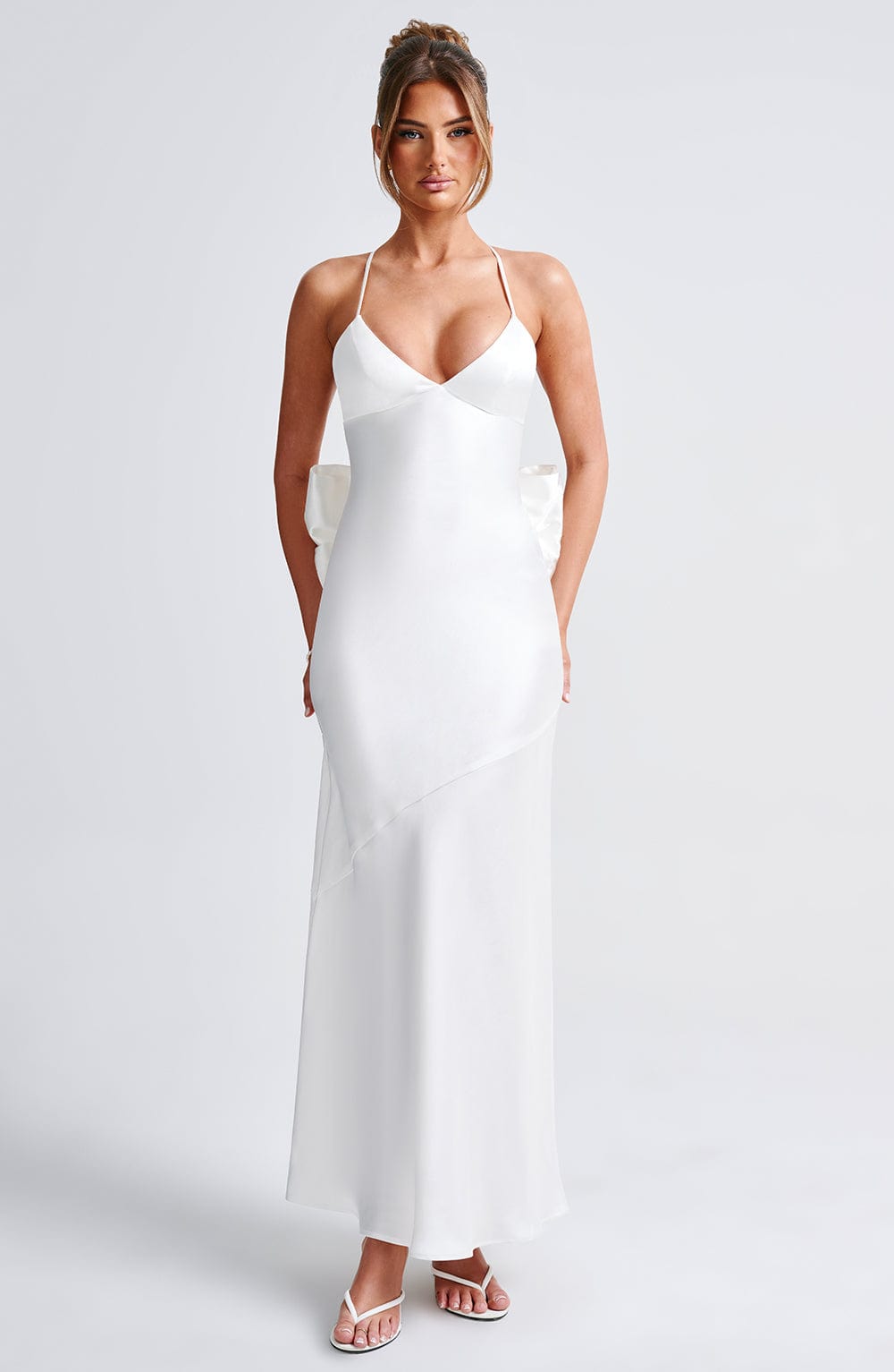 Sarita Maxikleid - Elfenbein