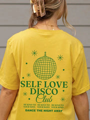 Self Love Creativity Print Cotton T-Shirt