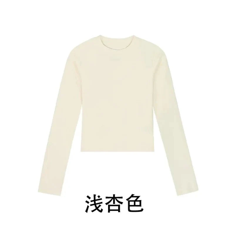 Sexy Cropped Cotton T-Shirt