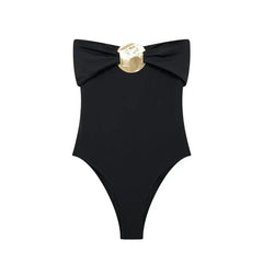Off the Shoulder Bodysuit Tops