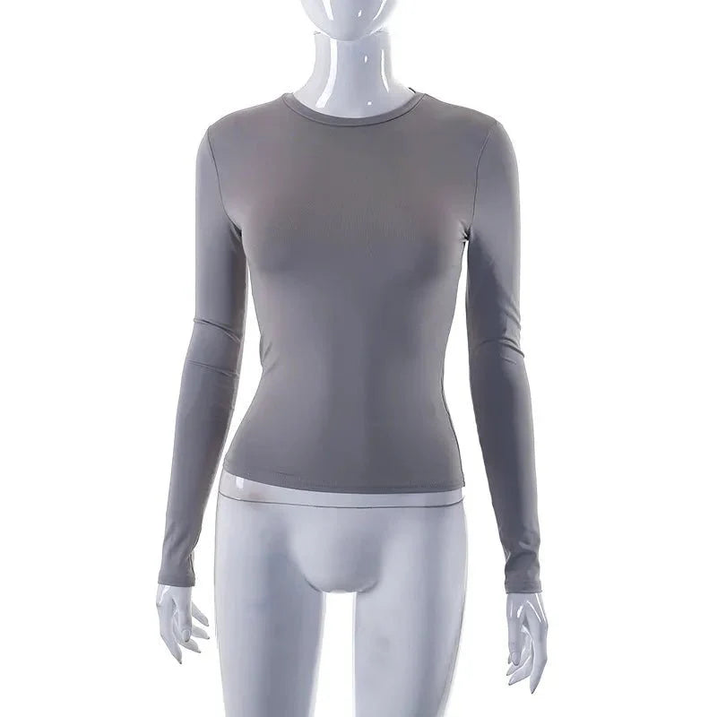 Short Sleeve Simple Soft Hot Basic Crop Top