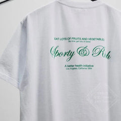 Sport Make You Health Retro Style White T-Shirt