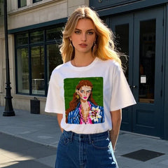 Stylish Cotton Print Tee