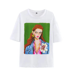 Stylish Cotton Print Tee