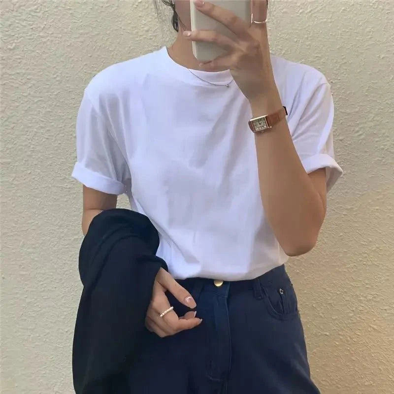 Summer Pure Cotton T-shirt