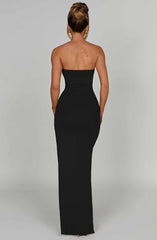 Teyana Maxikleid - Schwarz