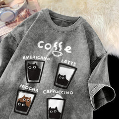 Trendy Cat Couple T-Shirt