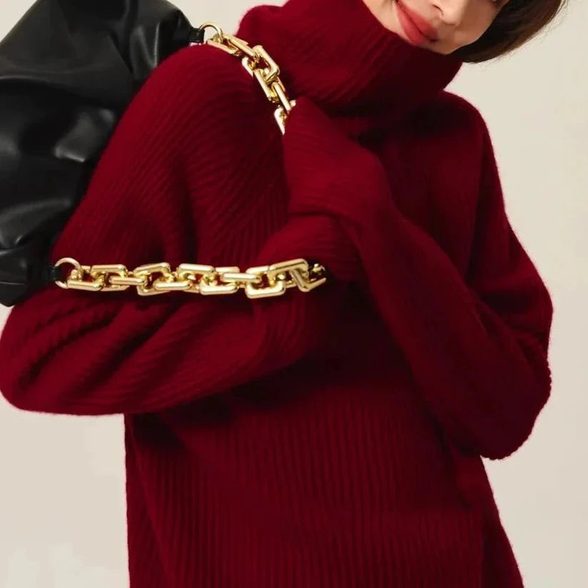 Turtleneck Loose Sweater