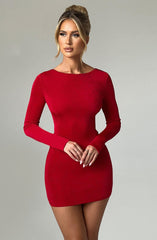 Una Mini Dress - Red