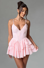 Veena Playsuit - Blush