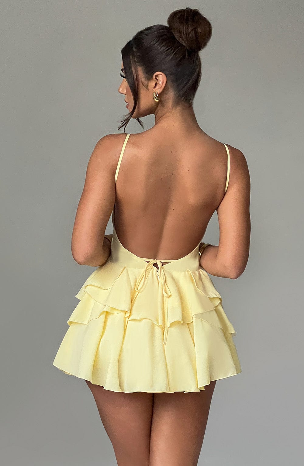 Veena Playsuit - Lemon