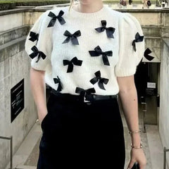 Versatile Round Neck Top Short Sleeves