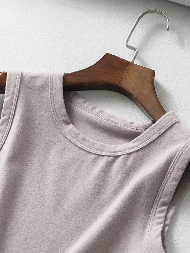 Vintage crop tops biker punk sexy tank top cropped sleeveless top