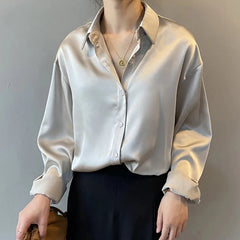 Vintage Long Sleeves Blouse Shirt