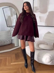 Vintage Red Knit Sweater