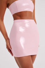 Violet Mini Skirt - Pink