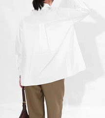 White Long Sleeves Fashion Shirts