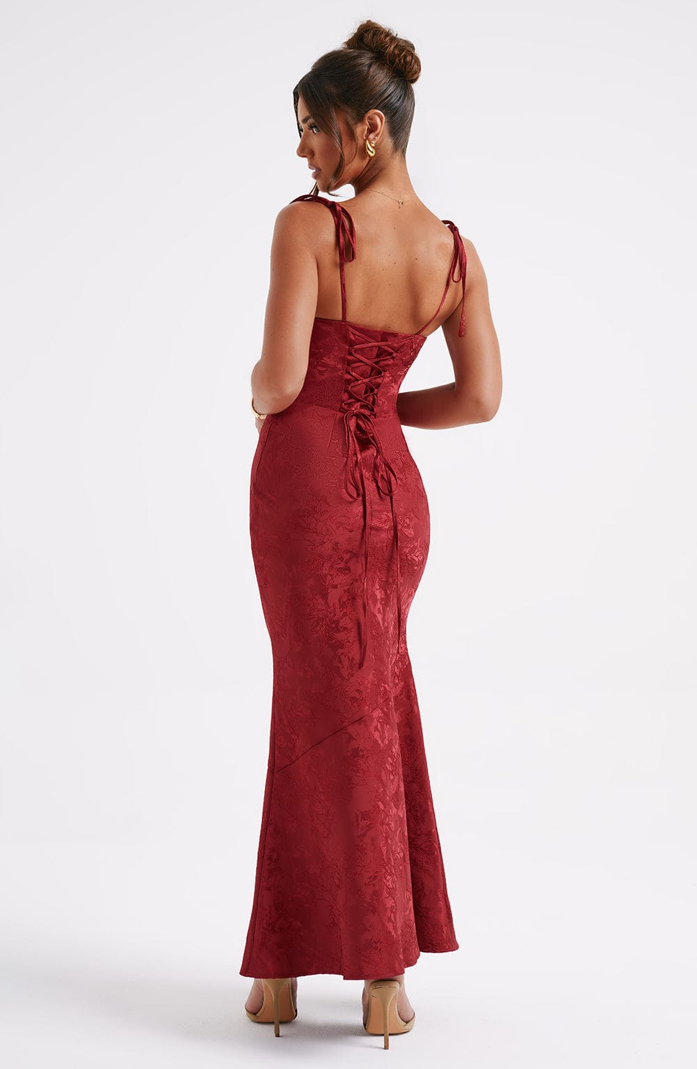 Whitney Maxikleid - Rot
