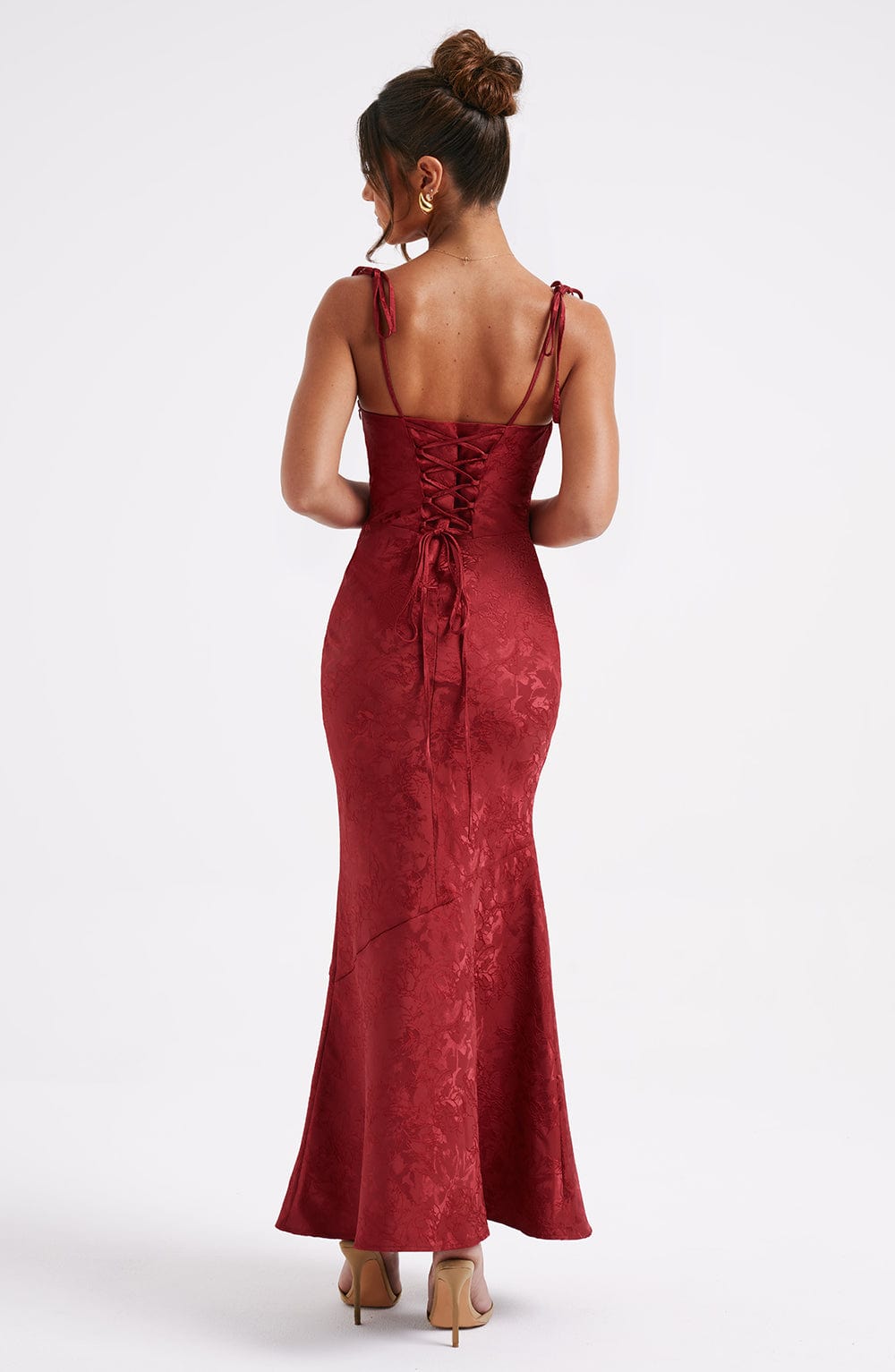 Whitney Maxikleid - Rot