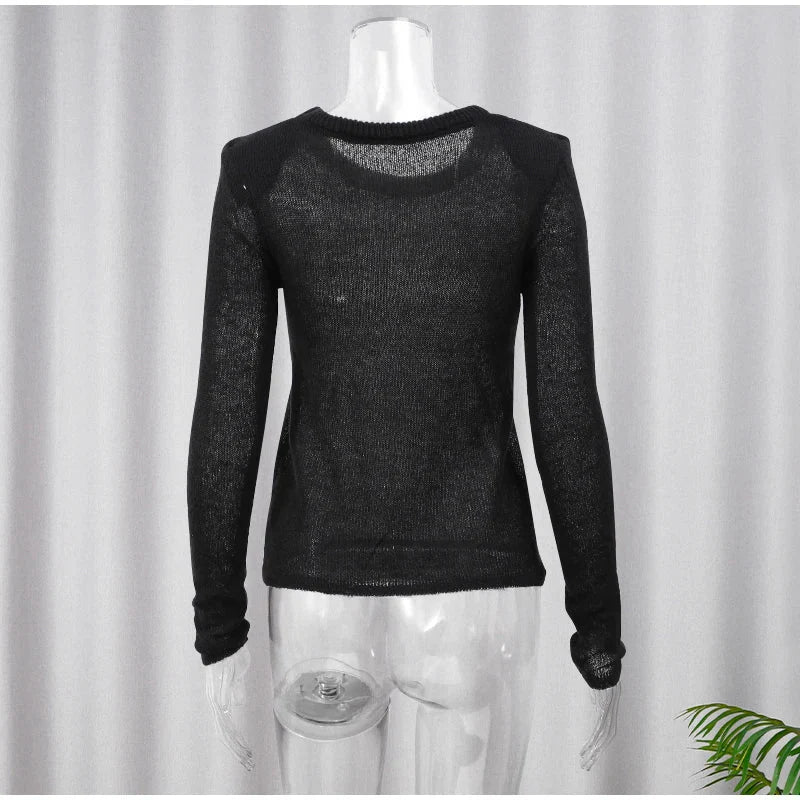 Casual Knit Pullover