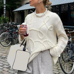 Knitted Pullover Sweater