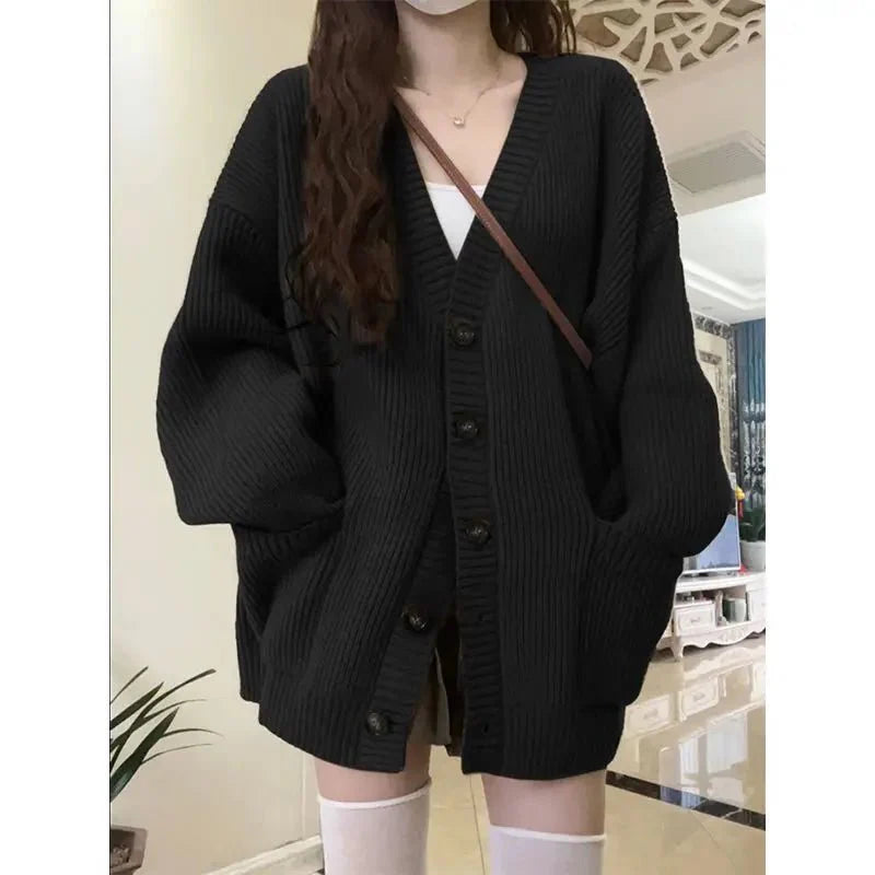 Long Knit Cardigan