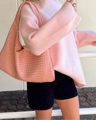 Women's Solid Knit Sweater