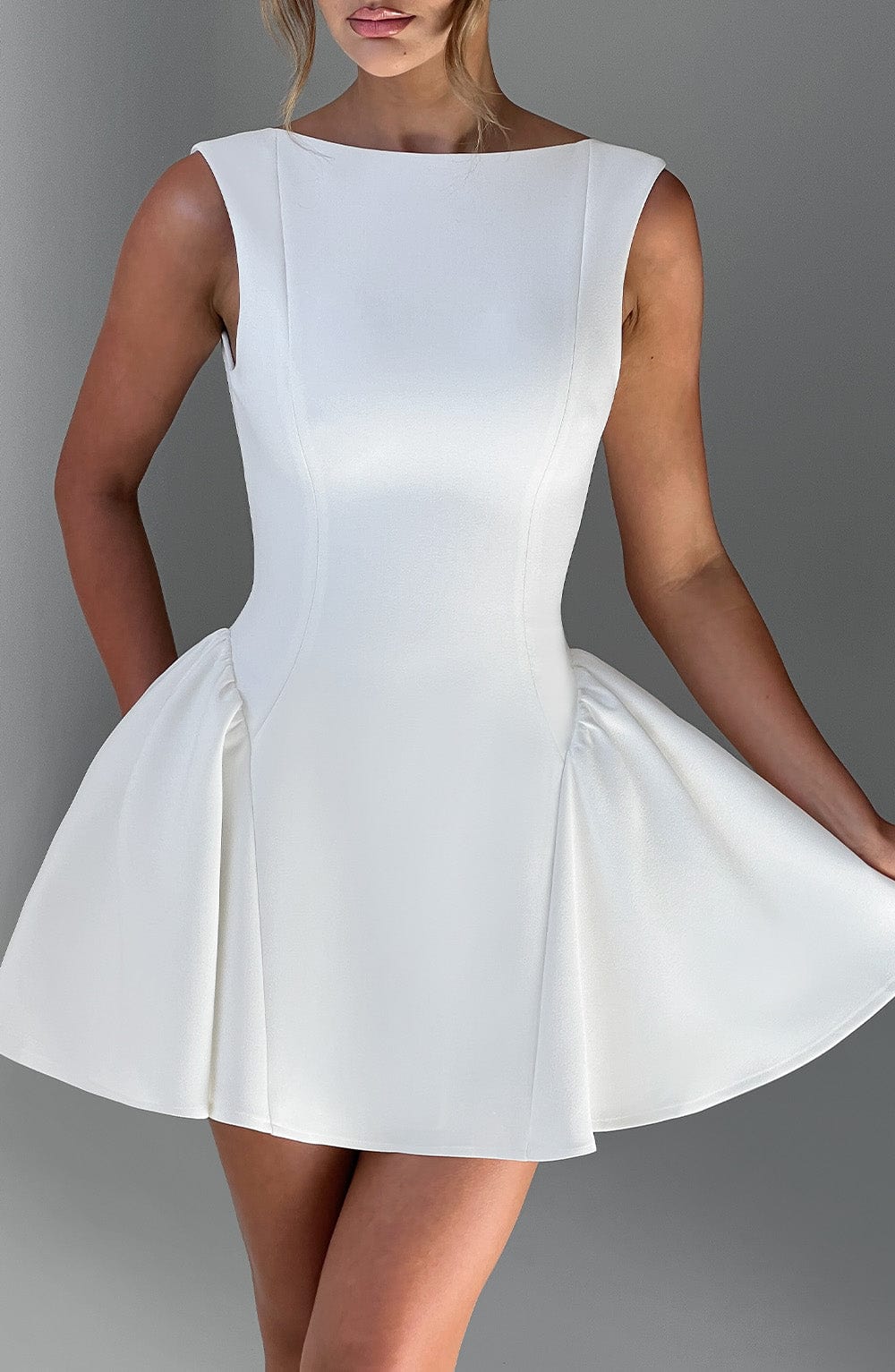 Yalina Mini Dress - Ivory