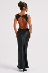 Yves Maxi Dress - Black