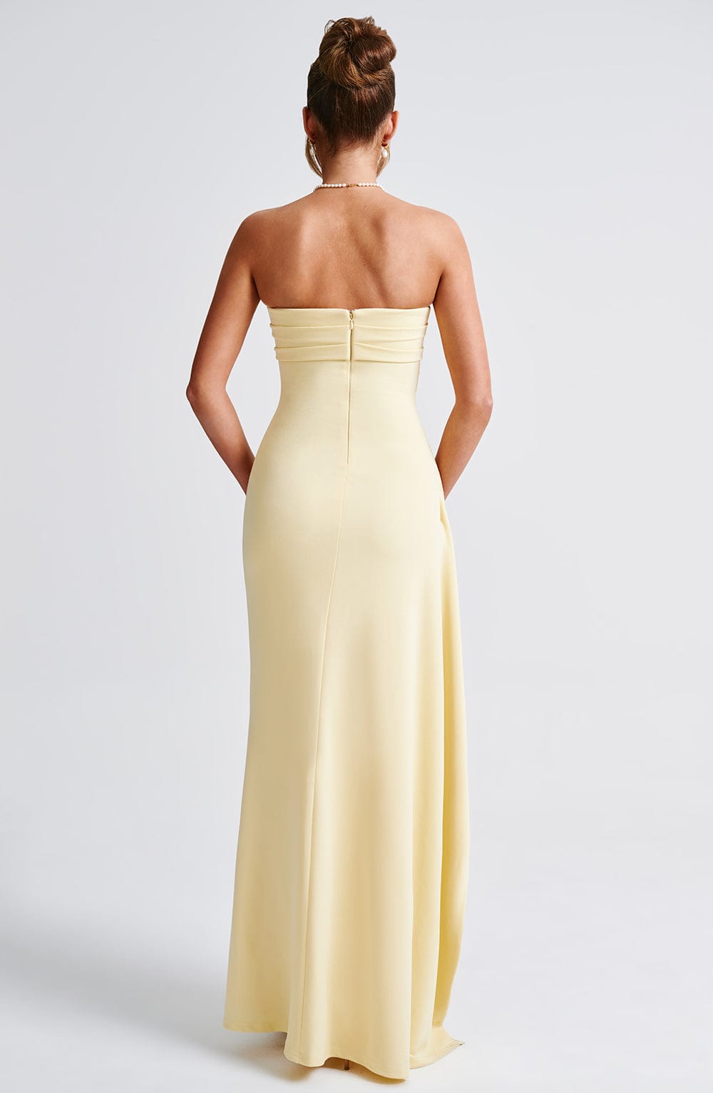 Zafira Maxikleid - Zitronengelb