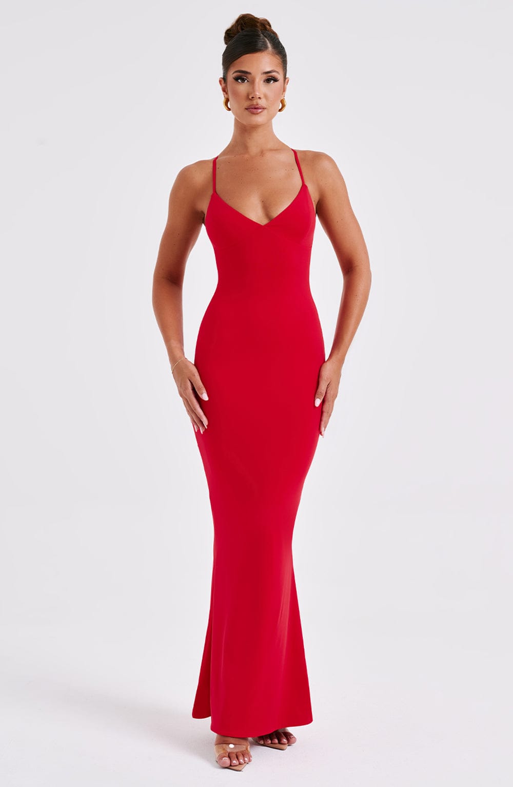 Zelda Maxi Dress - Red