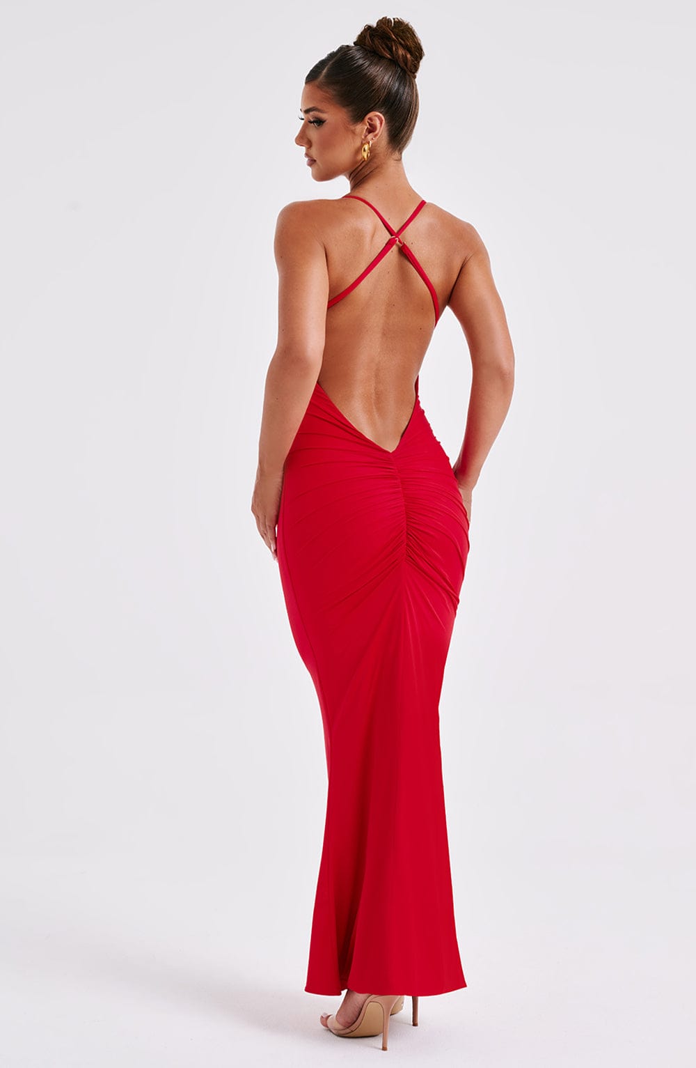 Zelda Maxi Dress - Red